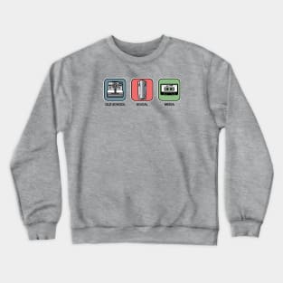 Old School Social Media Crewneck Sweatshirt